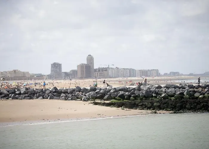 Etage 2 - In Centrum, 300m Zee En Gratis Parking Oostende